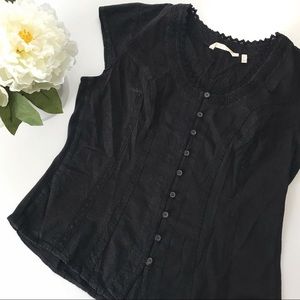 SOFT SURROUNDINGS Taos Top Soutache Embroidery